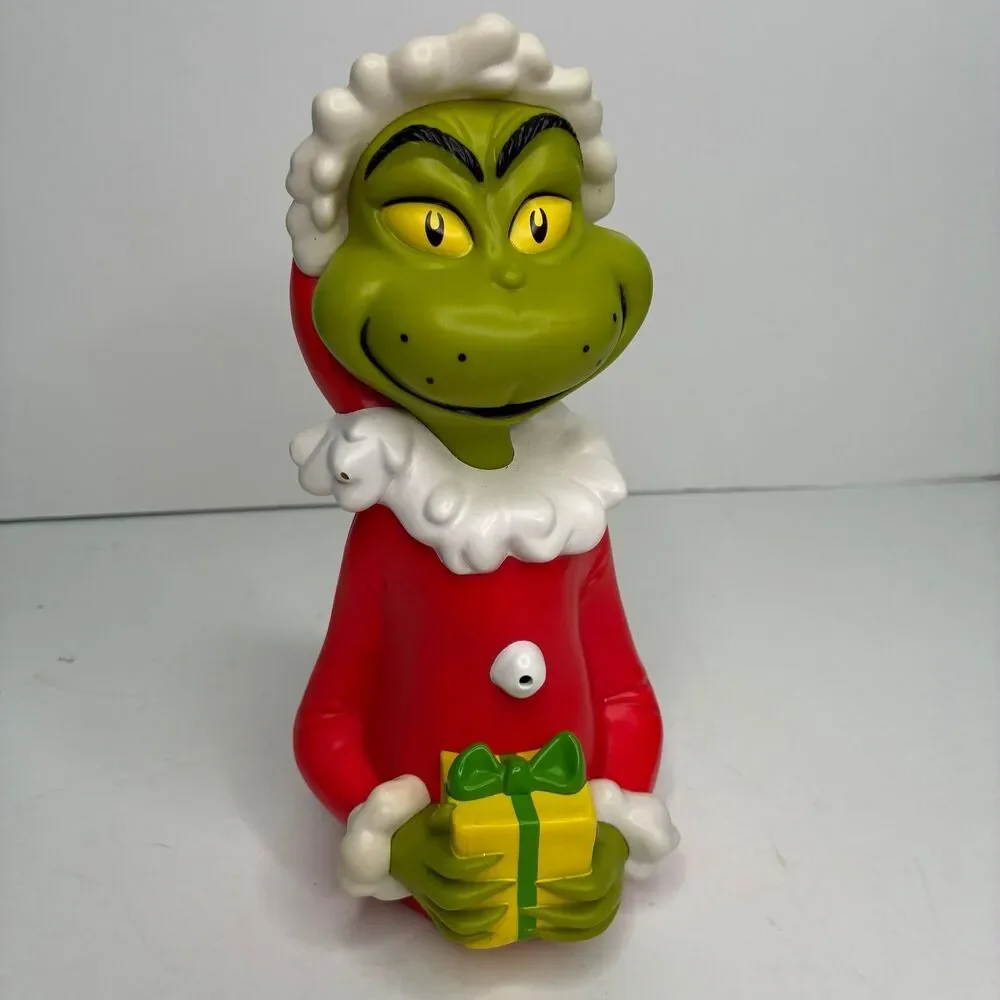 Hallmark Grinch in the Fridge Motion Activated Figure 8in 2013 Working